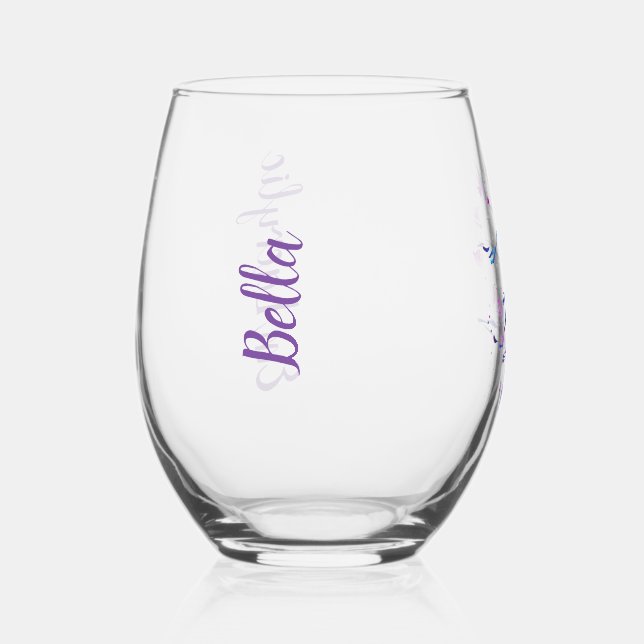 Verre À Vin Sans Pied Bella (Recto)