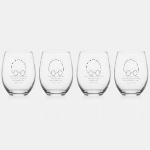 Verre À Vin Sans Pied Boissons et conversation