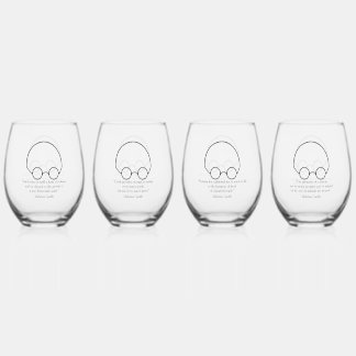 Verre À Vin Sans Pied Boissons et conversation