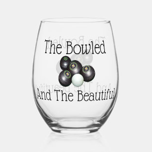 Verre À Vin Sans Pied Bowls De Pelouse Et Le Beau,