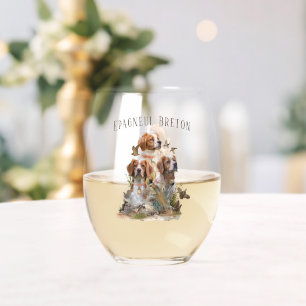 Verre À Vin Sans Pied Bretagne Espagnol, Passion pour les oiseaux