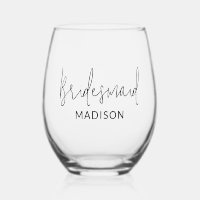 Cadeau de proposition en verre de vin de domestiqu