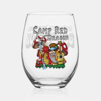 Verre À Vin Sans Pied Camp Red Dragon 2025 B.A.T. Verre sans vin