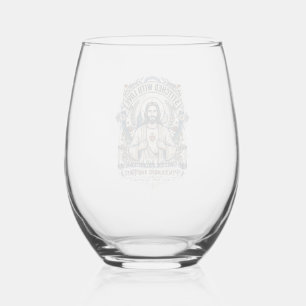 Verre À Vin Sans Pied Chemise vintage Christianisme Eschatologie Prophét