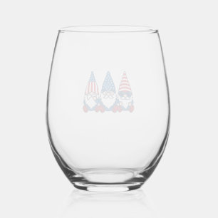 Verre À Vin Sans Pied Conception de t-shirt vectoriel vintage trio de gn