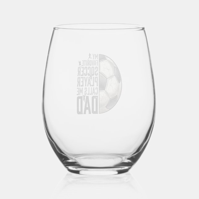 Verre À Vin Sans Pied Conception vectorielle de citation de gravure vint (Recto)