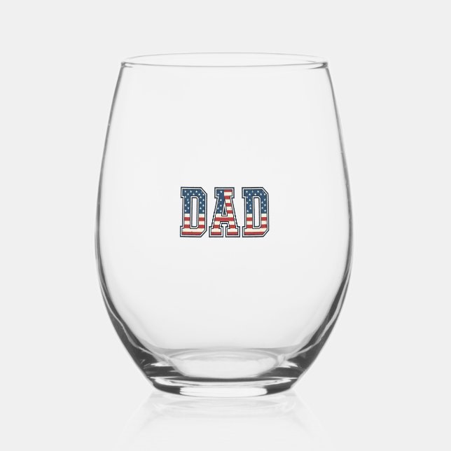 Verre À Vin Sans Pied Conception vectorielle de lettrage de drapeau de p (Recto)