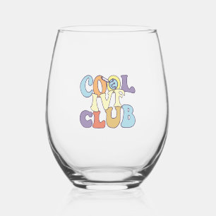 Verre À Vin Sans Pied Cool IVF Club IVF Maman Papa Transfert Jour Surrog