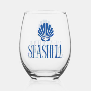 Verre À Vin Sans Pied Coquillage
