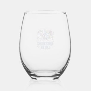 Verre À Vin Sans Pied Corne de Licorne Premières Questions Plus Tard Ado