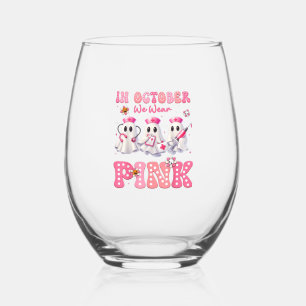 Verre À Vin Sans Pied Costumes d'Halloween infirmière October Wear Pink