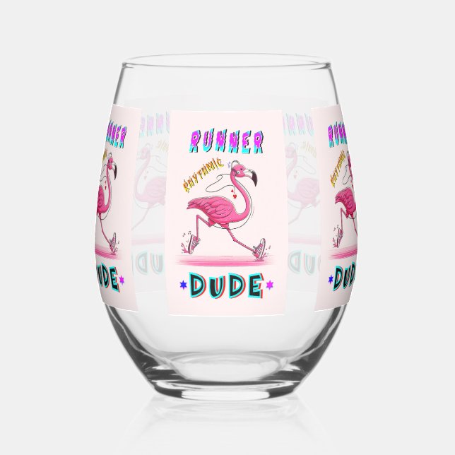 Verre À Vin Sans Pied Coureur rythmique (Gauche)
