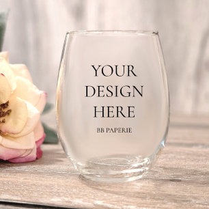 Verre À Vin Sans Pied Créez Votre Propre Personnalisé