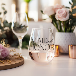 Verre à vin sans pied Demoiselle d'Honneur