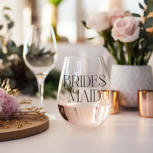 Verre à vin sans pied Demoiselle d'honneur