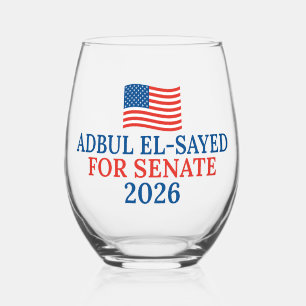 Verre À Vin Sans Pied Élection d'Abdul El-Sayed au Sénat 2026