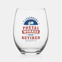 Employé de poste retraité Mailman Gardien de retra