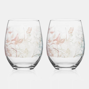Verre À Vin Sans Pied Ensemble de Vins sans tôle en coton doux