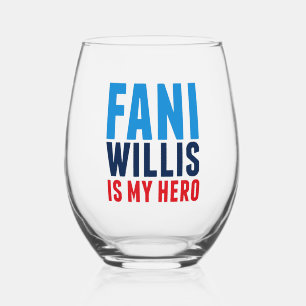 Verre À Vin Sans Pied Fani Willis est mon héros