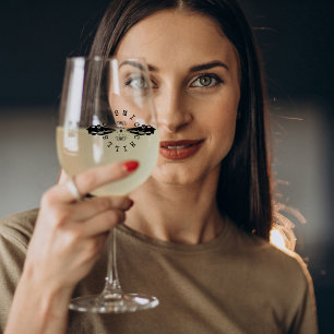Verre À Vin Sans Pied Frissons cosmiques pour toujours - Slogan de relax