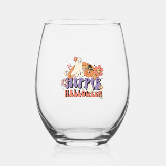 Verre À Vin Sans Pied Fun Halloween Designs Hippie Halloween Retro