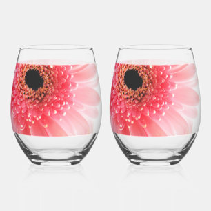 Verre À Vin Sans Pied Gerbera