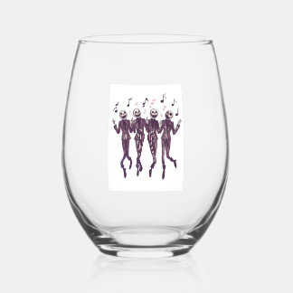 Verre À Vin Sans Pied Ghost Barbershop Quartet