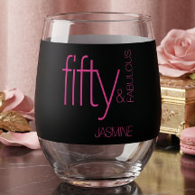 Glam Fuchsia Rose Nom Cinquante & Fantastique Anni