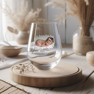 Verre À Vin Sans Pied Grand-mère Photo Glam-ma