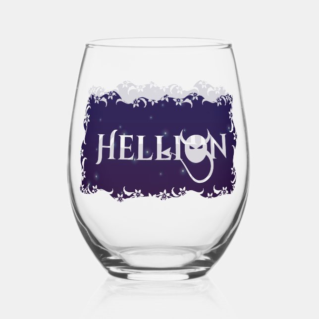 Verre À Vin Sans Pied Hellions Glass (Recto)