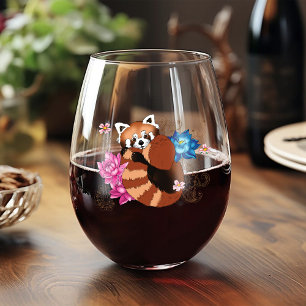 Verre À Vin Sans Pied Hernna Panda Lotus