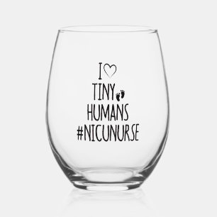 Verre À Vin Sans Pied Infirmière NICU