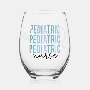 Verre À Vin Sans Pied Infirmière pédiatrique personnalisée Enfants Infir