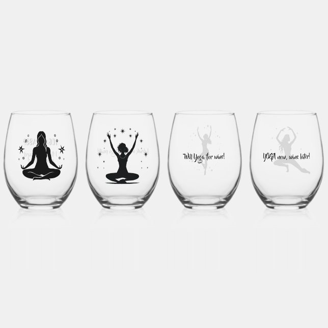 Verre À Vin Sans Pied Jeu de devis YOGA 4 (Recto)