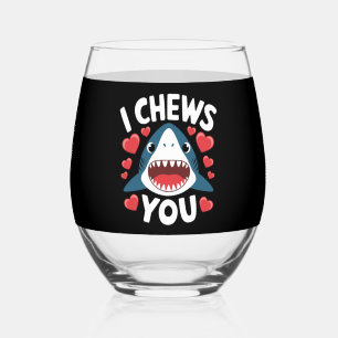 Verre À Vin Sans Pied Jour de la Saint-Valentin Cœur Amour Léopard Migno