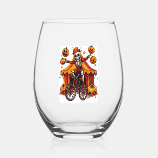 Verre À Vin Sans Pied Juggling Bones � Hilarious Circus Skull