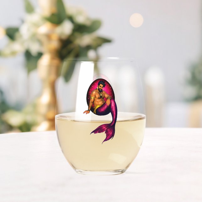 Verre À Vin Sans Pied Lagune de Merbear - Arjun Samudra (Insitu (Mariage))