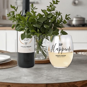 Verre À Vin Sans Pied Le divorce, ça arrive