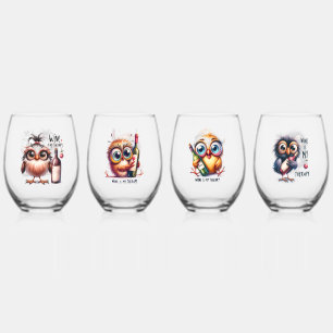 Verre À Vin Sans Pied Le Vin Est Ma Thérapie