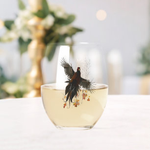 Verre À Vin Sans Pied Les faisans pour toujours