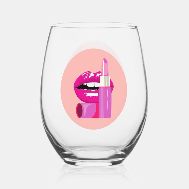 Verre À Vin Sans Pied Lèvres (Recto)