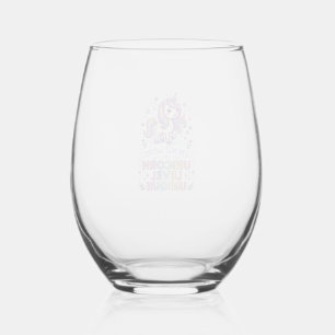 Verre À Vin Sans Pied Licorne Je ne suis pas bizarre, je suis licorne de