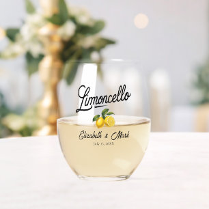 Verre À Vin Sans Pied Limoncello