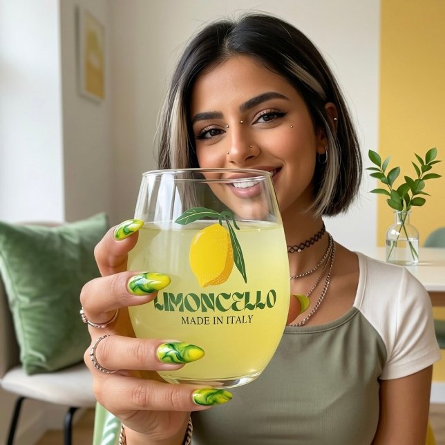 Verre À Vin Sans Pied Limoncello (Créateur téléchargé)
