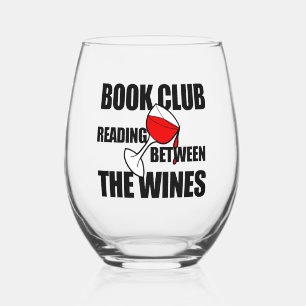 Verre À Vin Sans Pied LIVRE CLUB lecture entre les vins