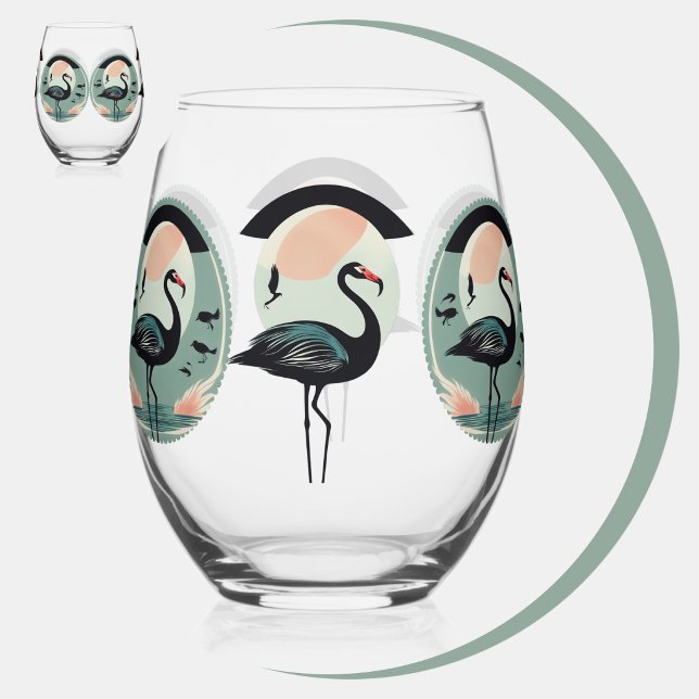 Verre À Vin Sans Pied Mag Mell (Mag Mell Stemless Wine Glass (Front & Left)
)