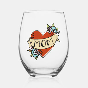 Verre À Vin Sans Pied Maman dure