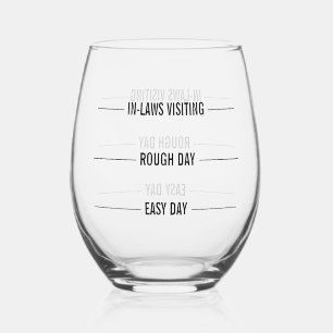 Verre À Vin Sans Pied Mesure amusante