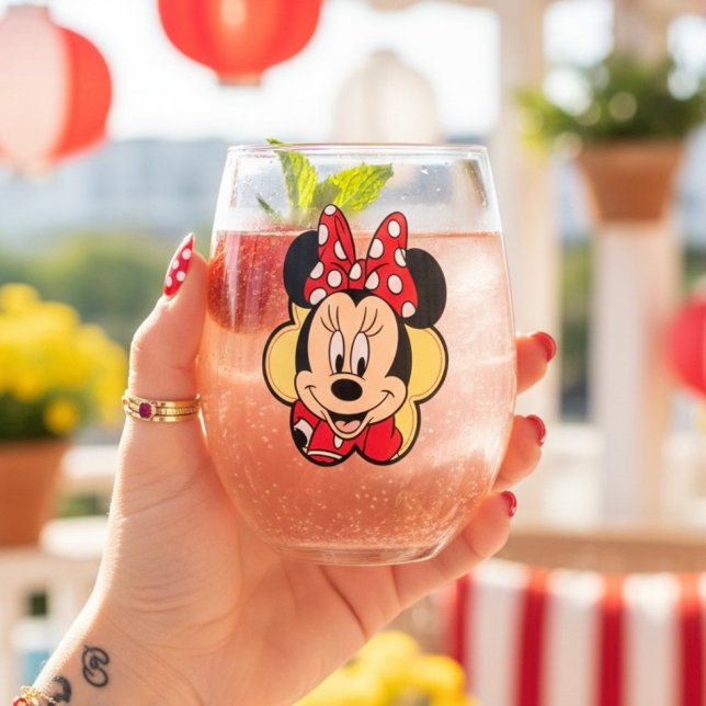 Verre À Vin Sans Pied Minnie (Créateur téléchargé)