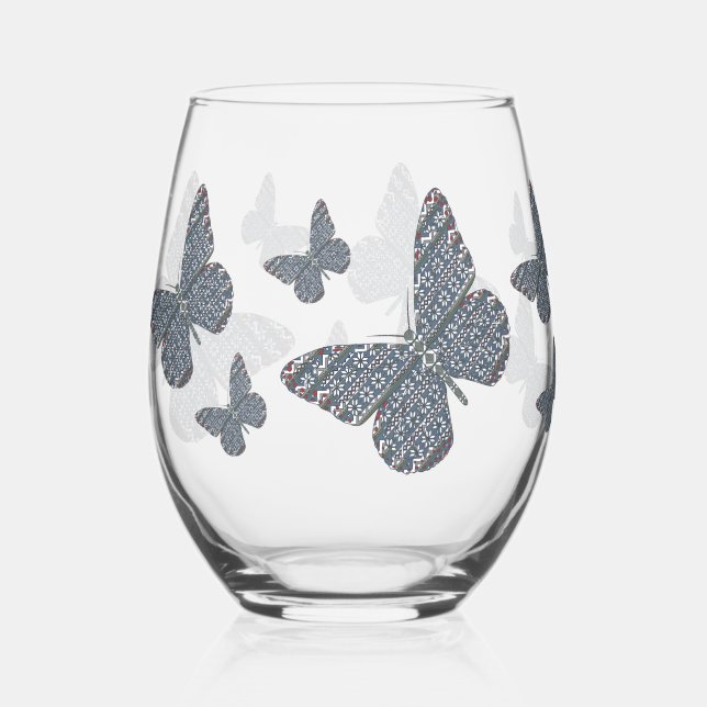 Verre À Vin Sans Pied Monarque nordique (Recto)